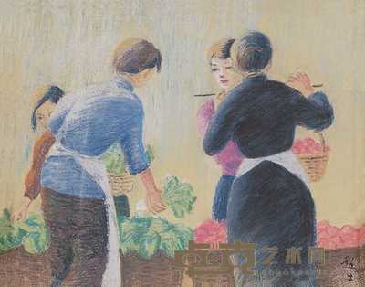 李超士 菜市 18×23.5cm